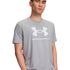 Polera manga corta Lifestyle para hombre Logo Gris Under Armour