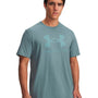 Polera manga corta Lifestyle para hombre Logo Azul Under Armour