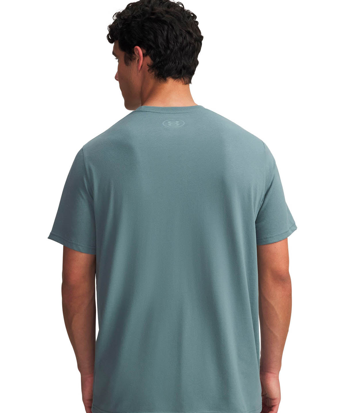 Polera manga corta Lifestyle para hombre Logo Azul Under Armour