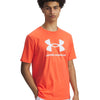Polera manga corta Under Armour Sportstyle naranjo para hombre