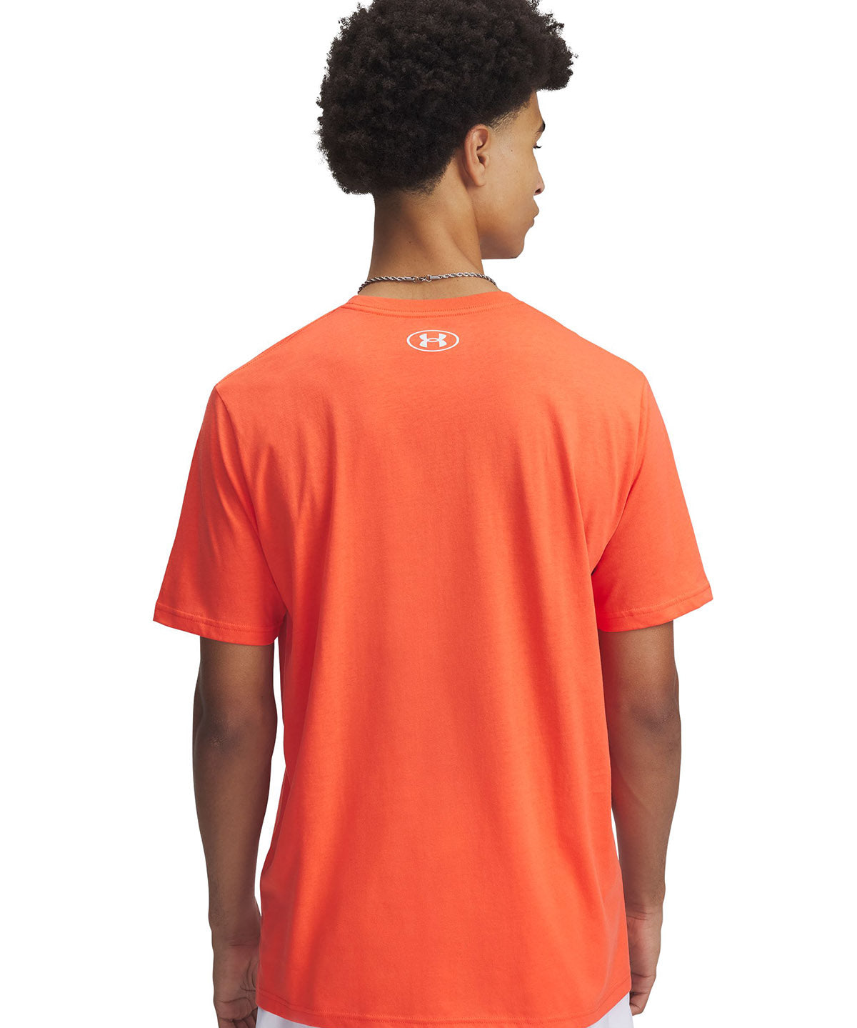 Polera manga corta Under Armour Sportstyle naranjo para hombre