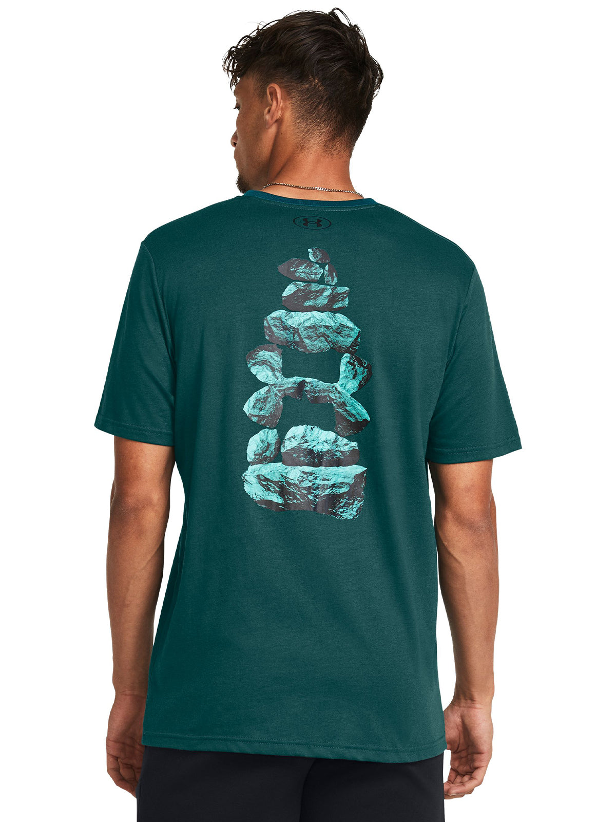 Polera manga corta UA Outdoor Rock Stack para hombre