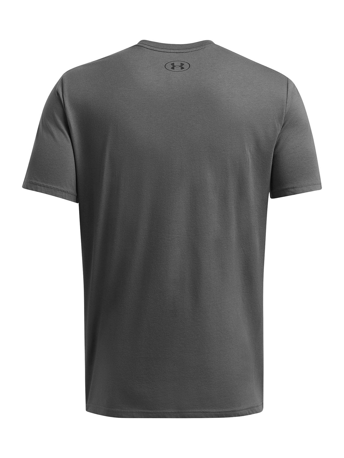 Polera manga corta Under Armour foundation gris para hombre