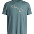 Polera manga corta de lifestyle para Hombre Foundation Azul Under Armour