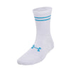 Calcetines unisex Under Armour essential 3-pack mid blanco