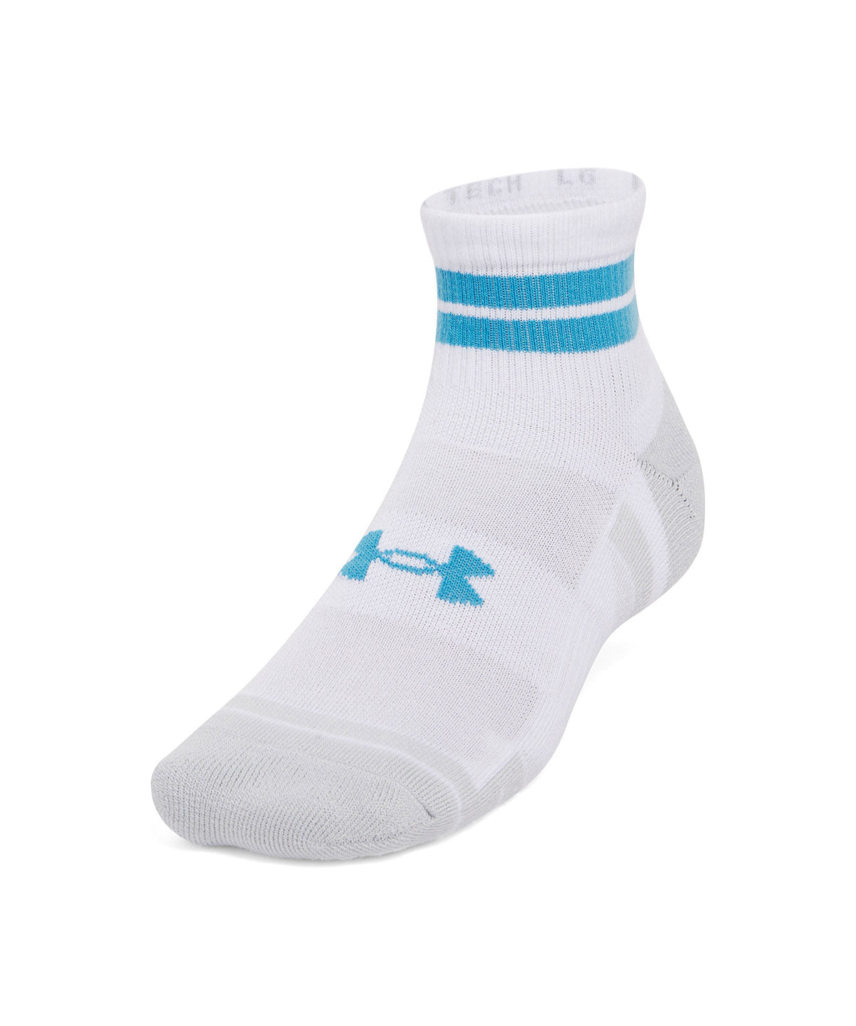Calcetín unisex Under Armour performance 3-pack low blanco