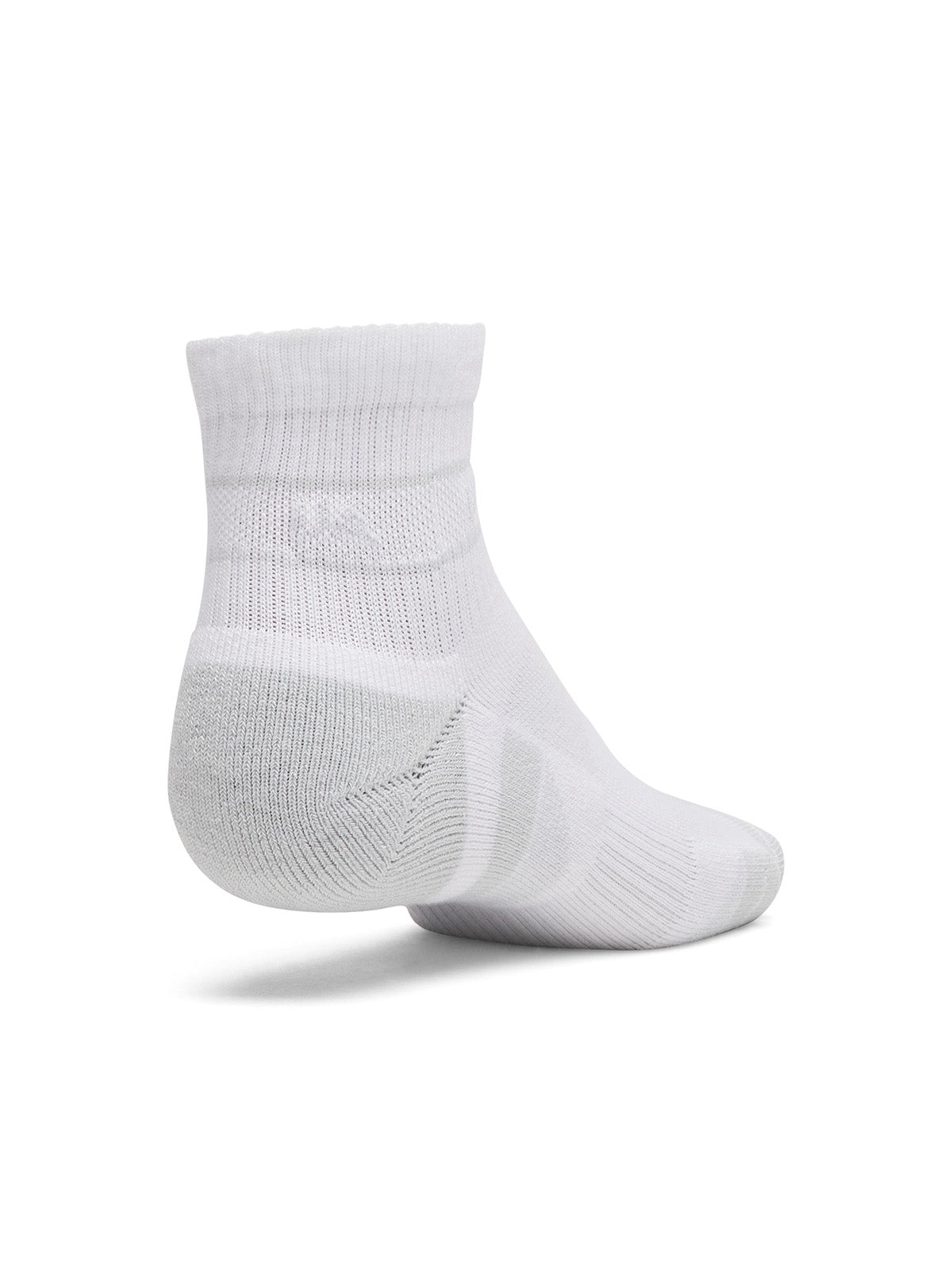 Calcetines de entrenamiento Unisex Performance Tech 3-Pack quarter blanco Under Armour