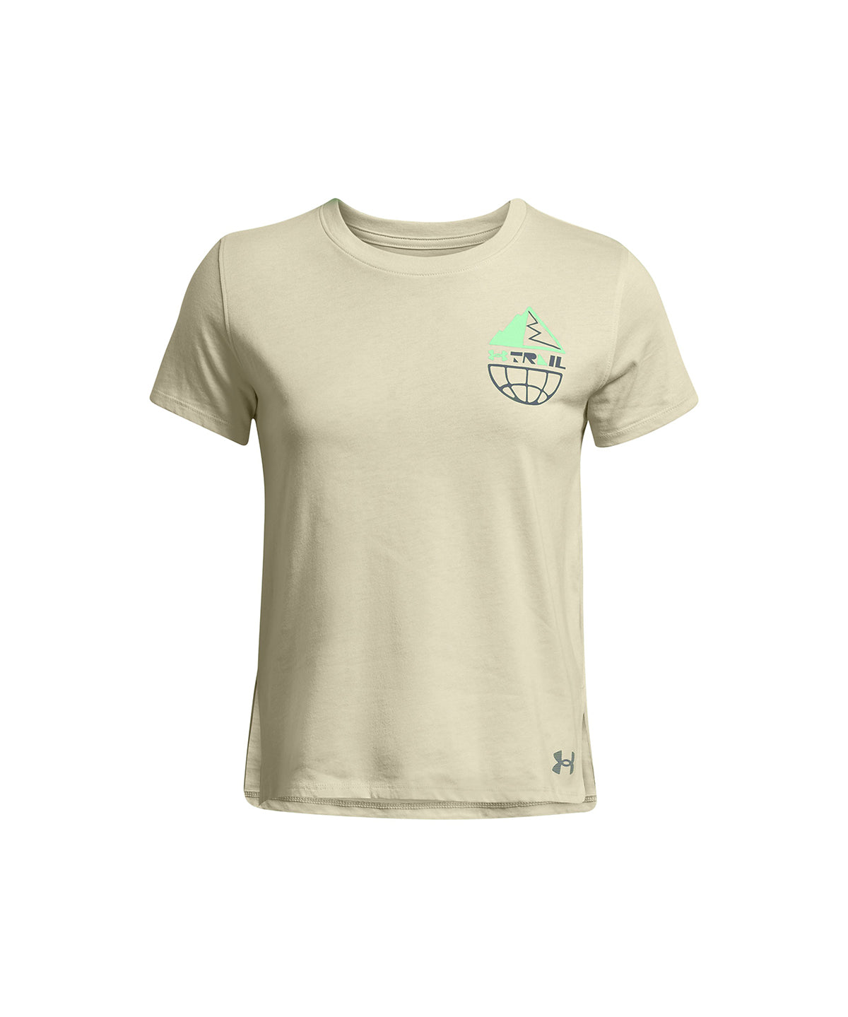 Polera manga corta UA Launch Trail para mujer