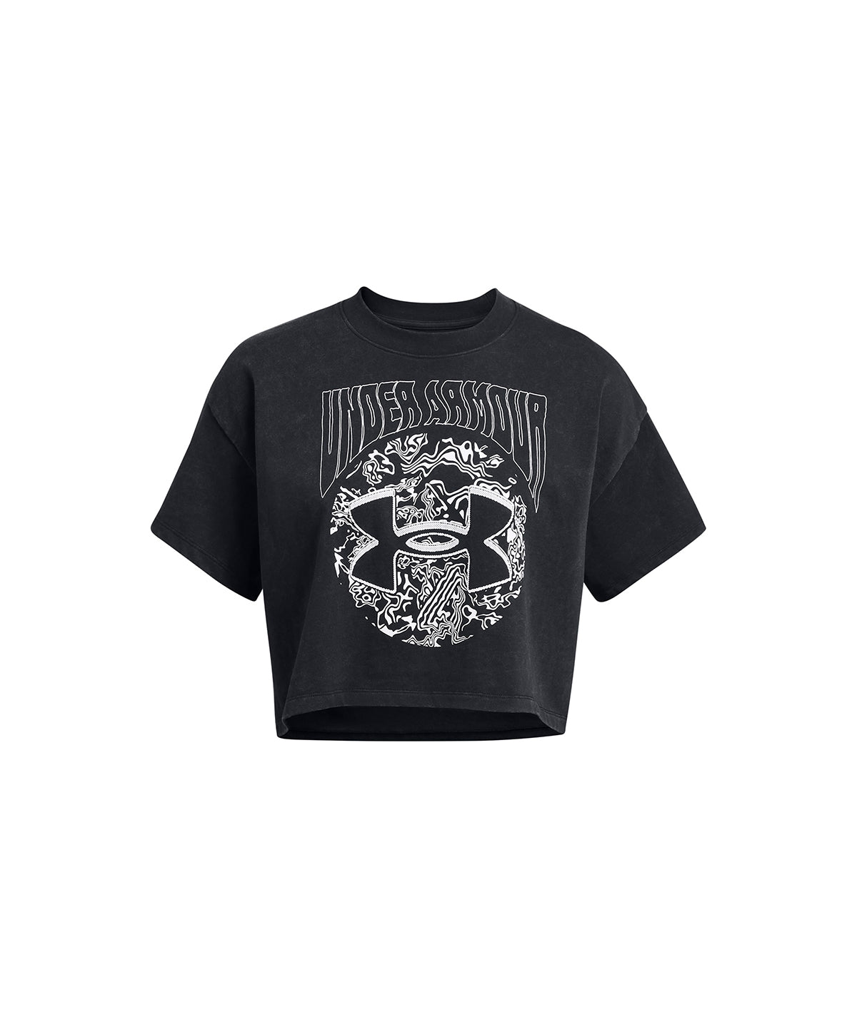 Polera Croptop UA Heavyweight Dusk to Dawn para mujer