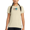 Polera manga corta UA Protect Globe para mujer