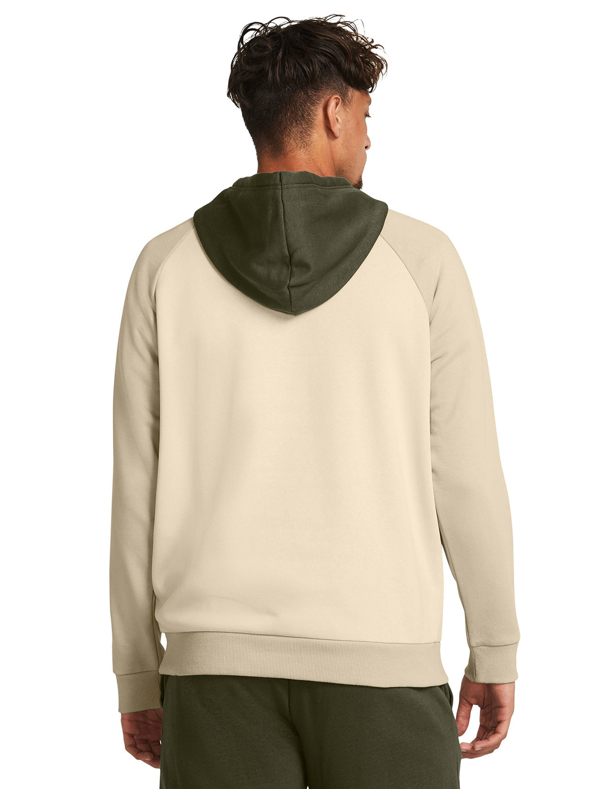 Polerón UA Rival Fleece Color block para hombre