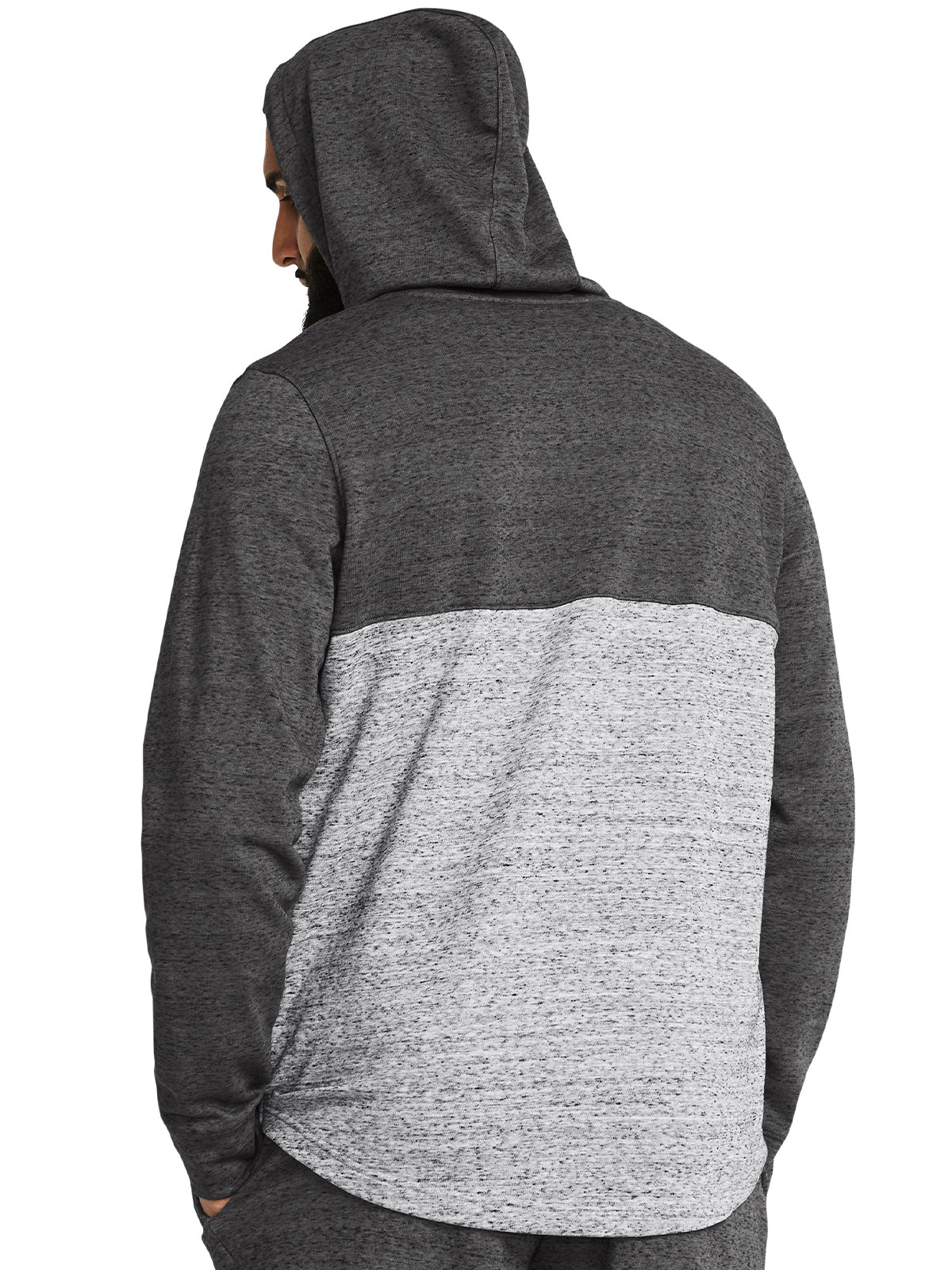 Polerón UA Rival Terry Colorblock para hombre