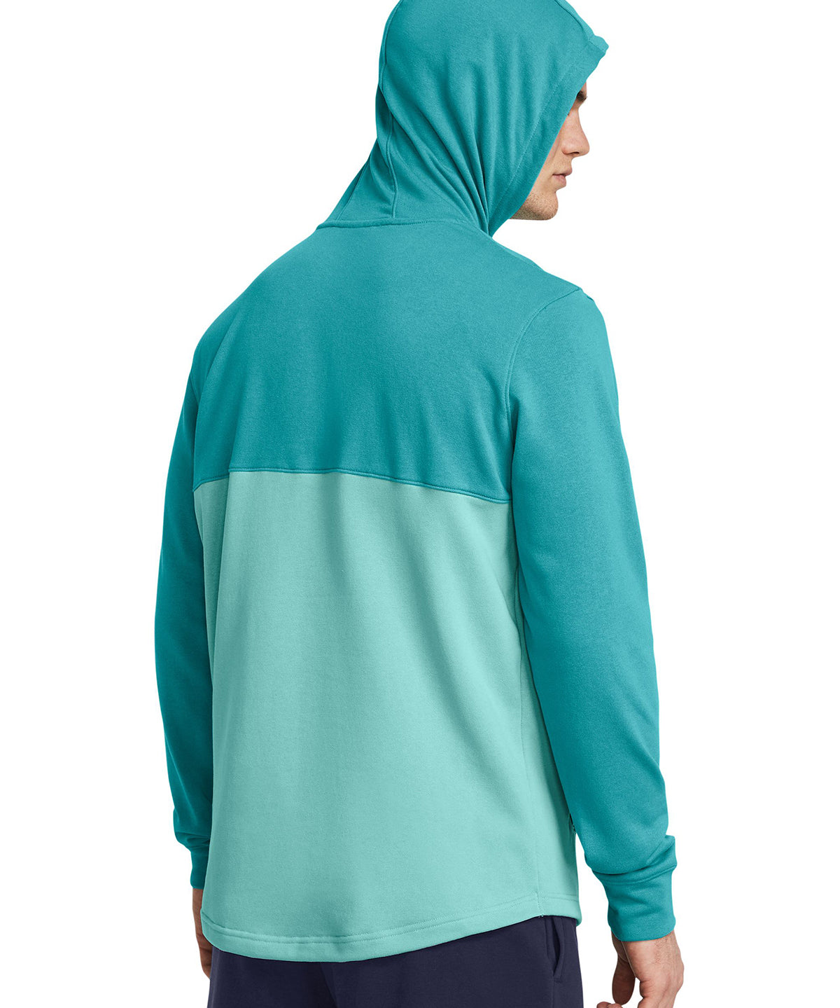 Polerón UA Rival Terry Colorblock para hombre