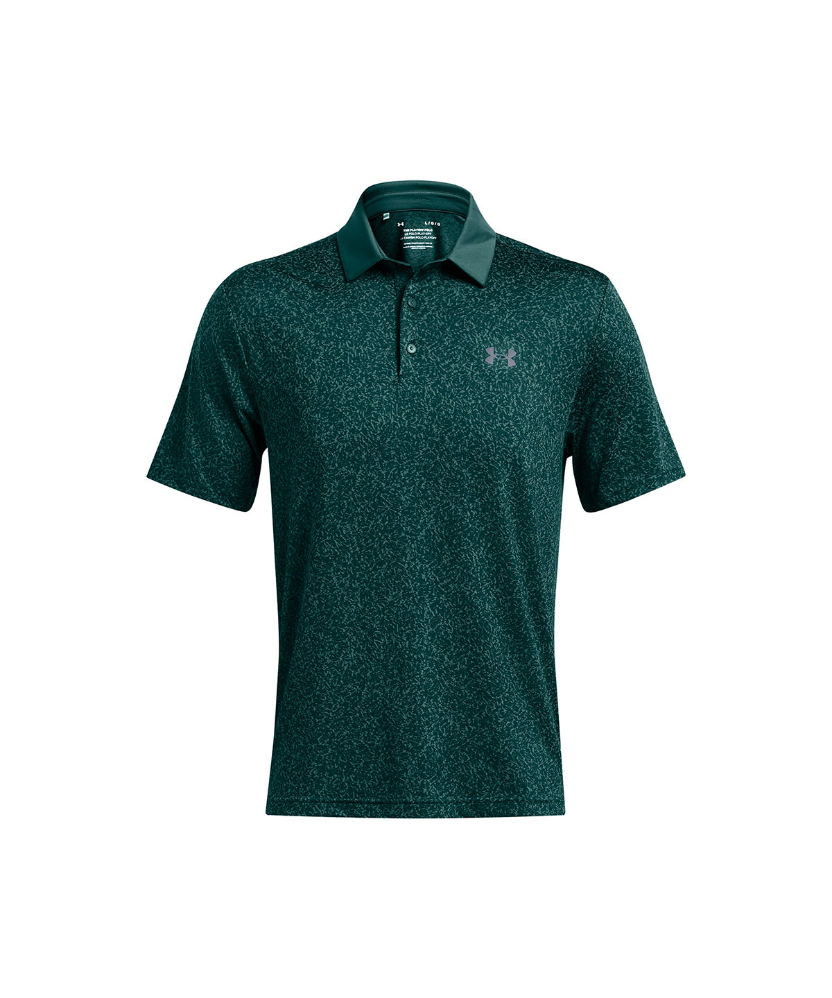 Polo UA Playoff 3.0 Coral Jacquard para hombre