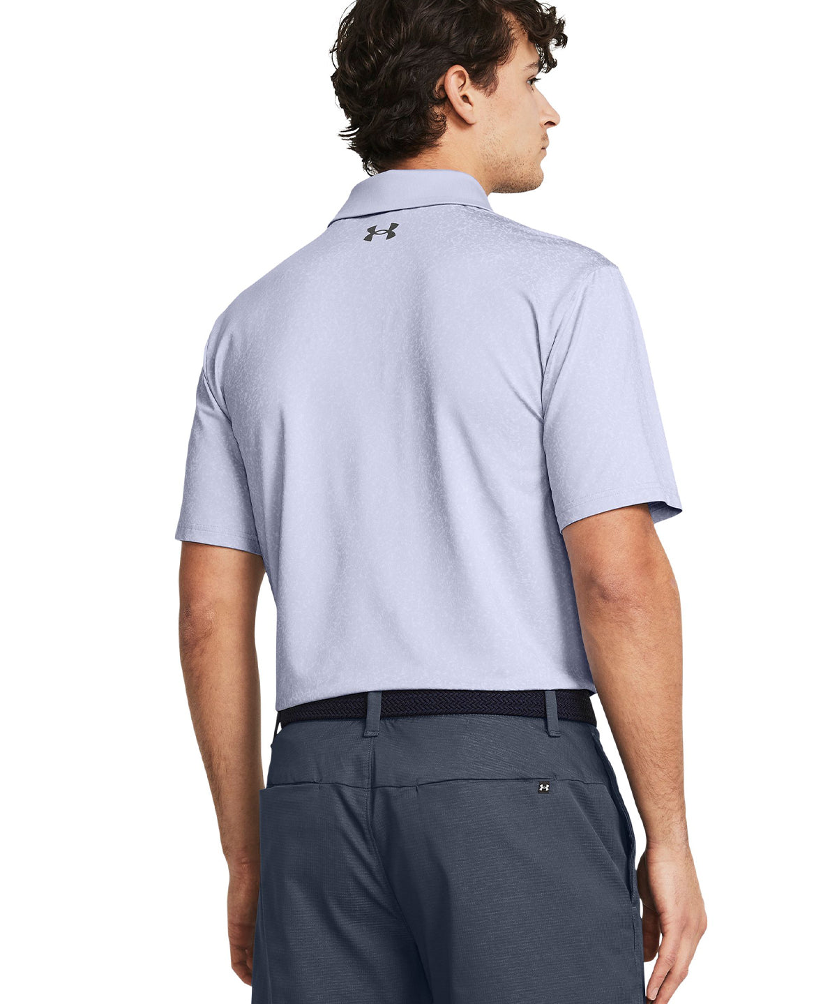 Polo UA Playoff 3.0 Coral Jacquard para hombre