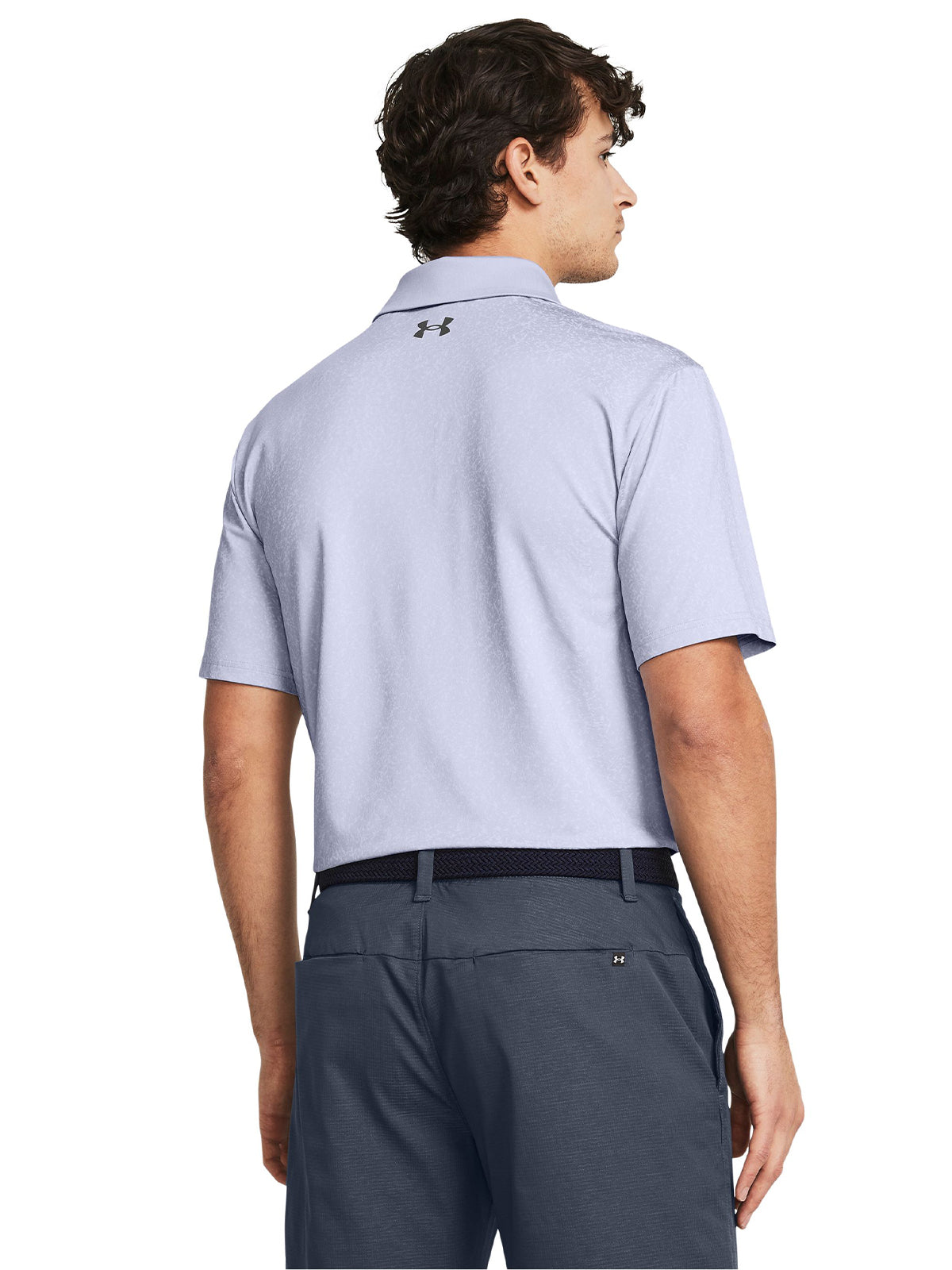 Polo UA Playoff 3.0 Coral Jacquard para hombre