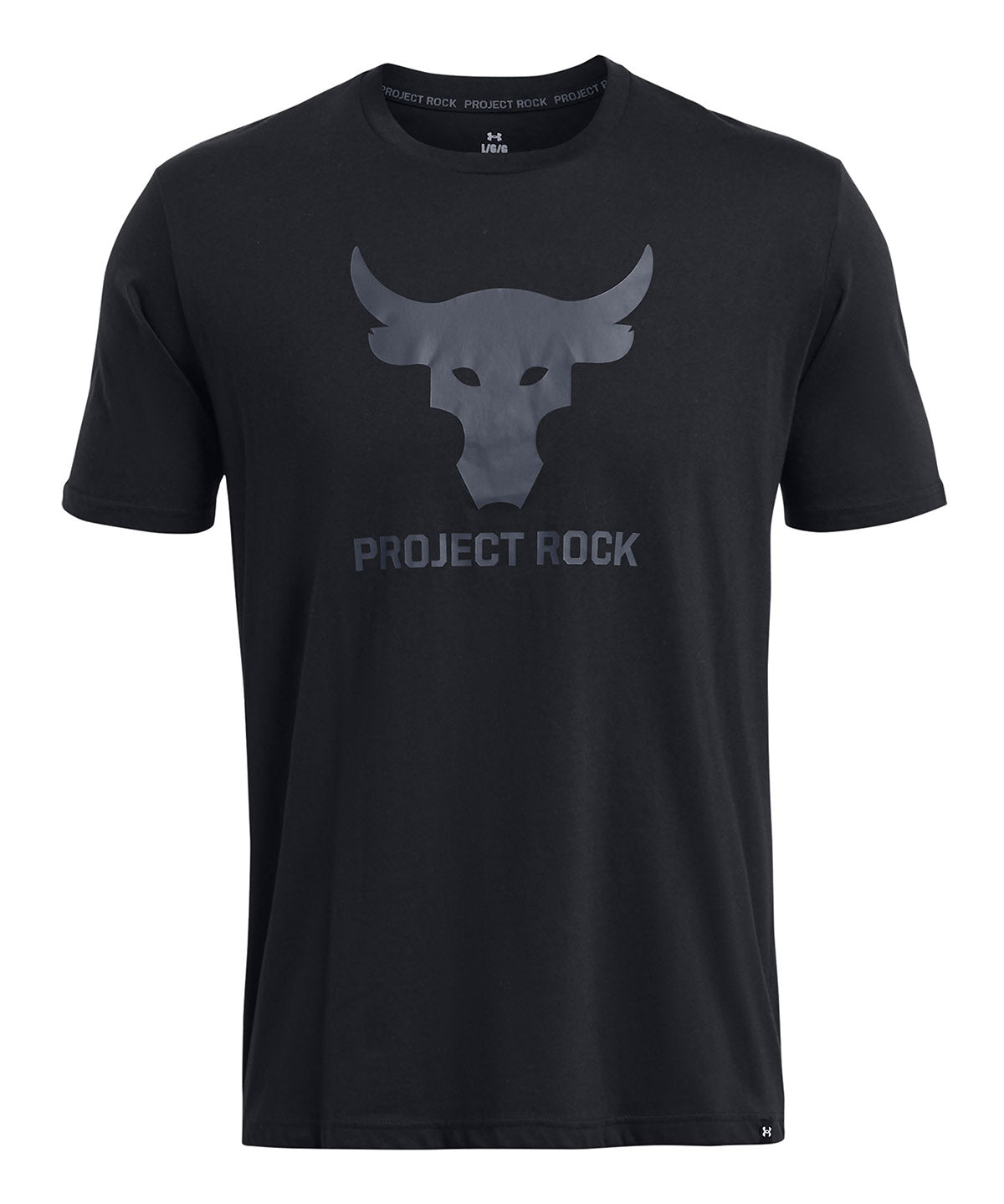 Polera manga corta UA Project Rock Payoff para hombre