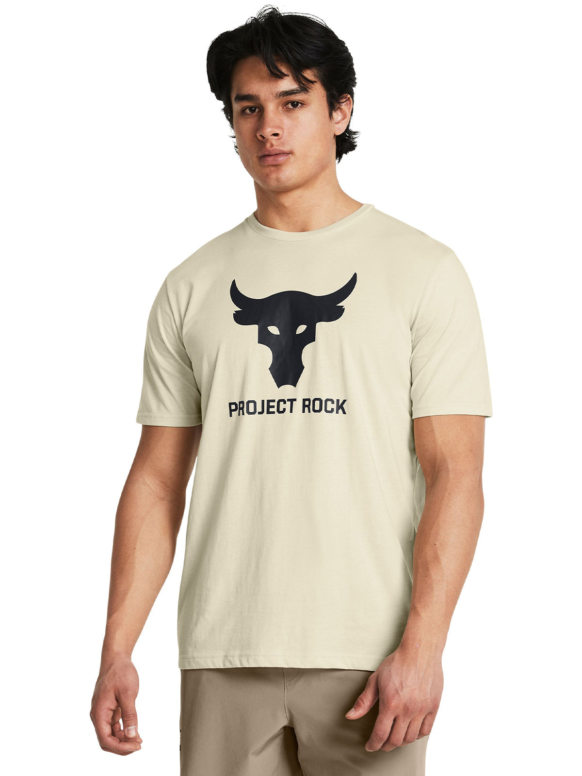 Polera manga corta UA Project Rock Payoff para hombre