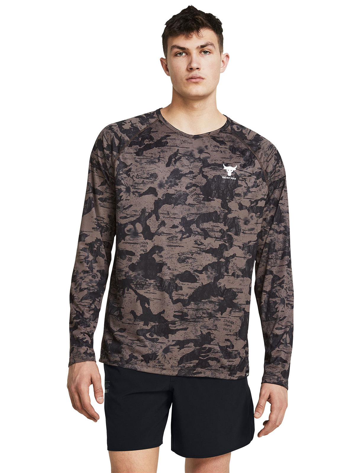 Polera manga larga Project Rock Iso-Chill para hombre