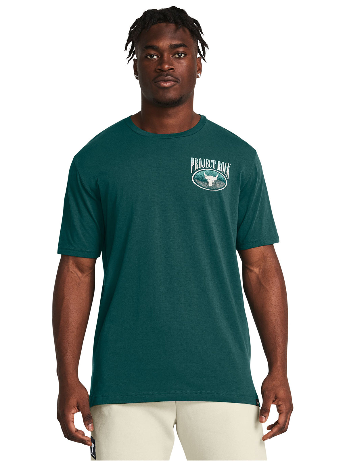 Polera manga corta Project Rock Day para hombre