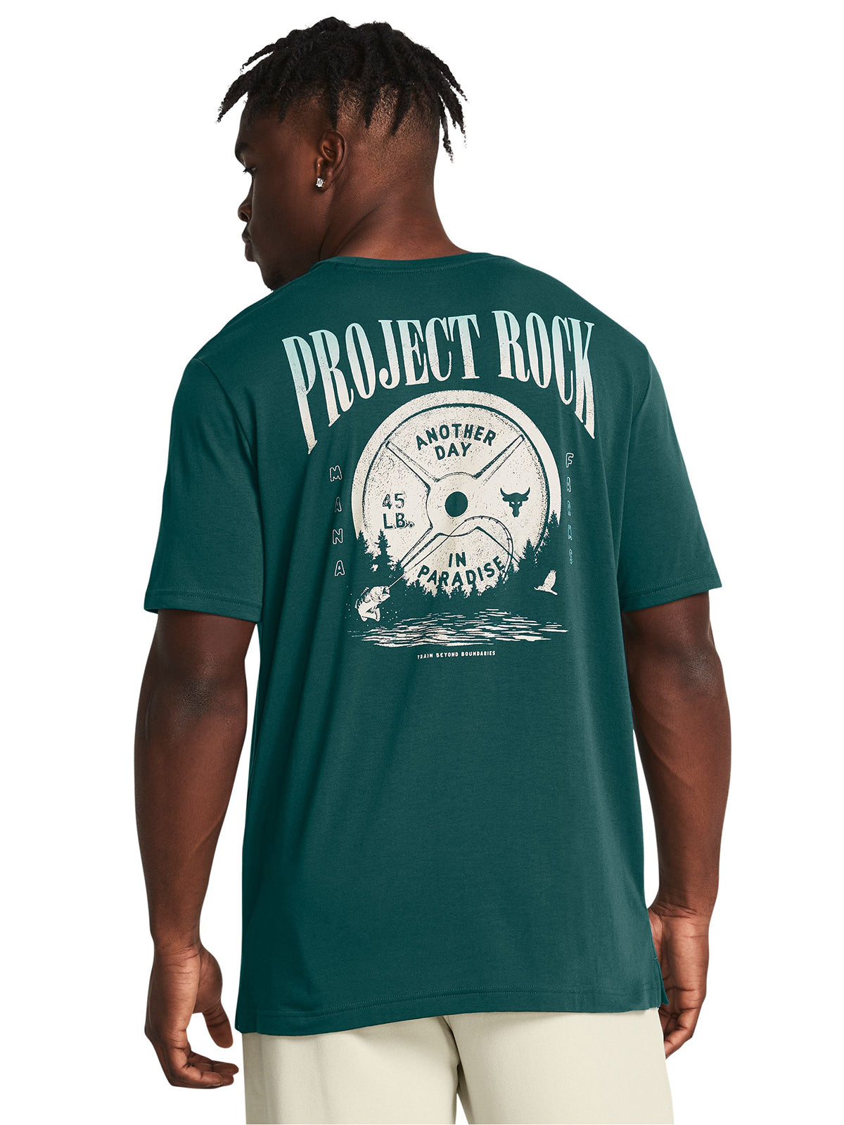 Polera manga corta Project Rock Day para hombre