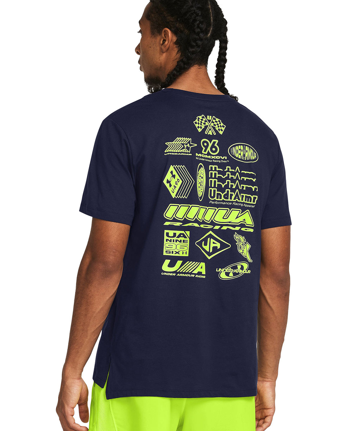 Polera manga corta UA Launch para hombre