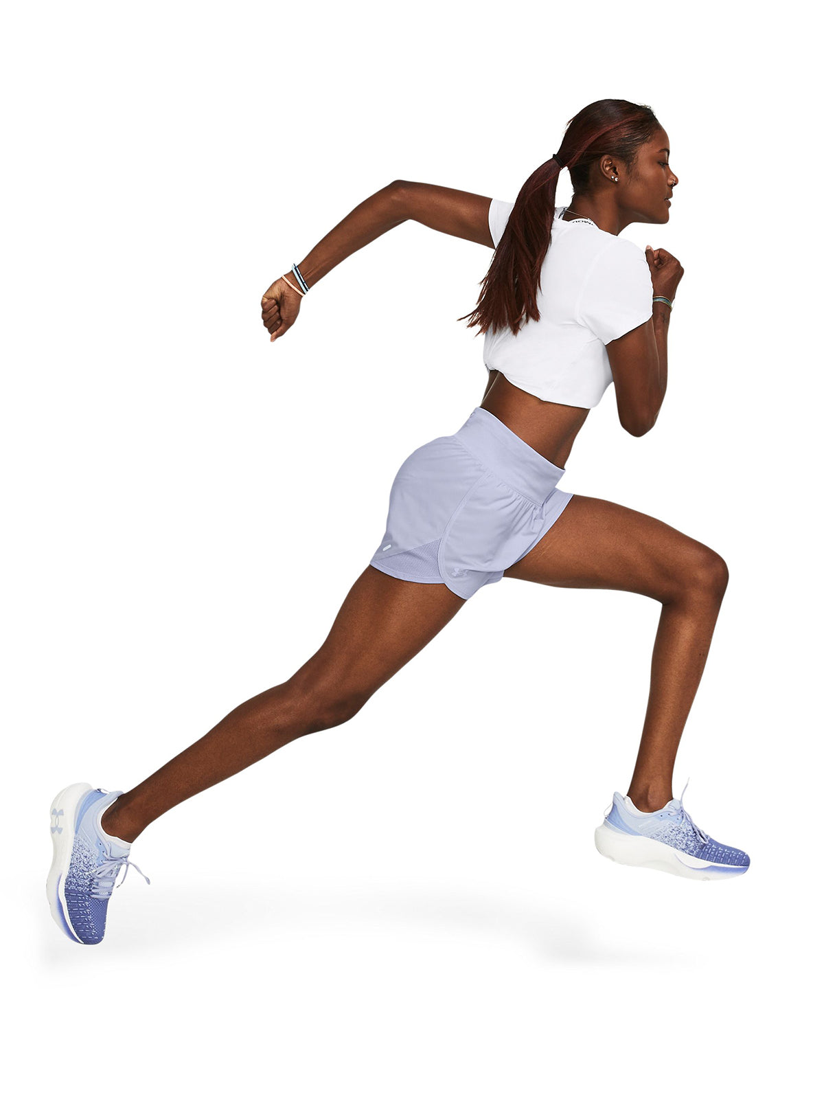 Shorts UA Fly-By Elite de 5" para mujer