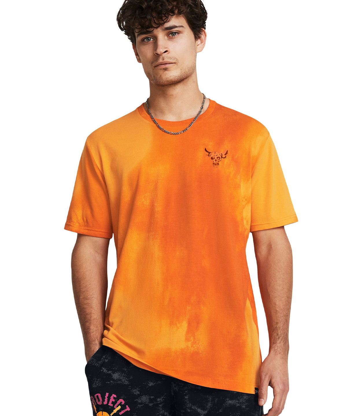 Polera manga corta Project Rock Sun Wash para hombre