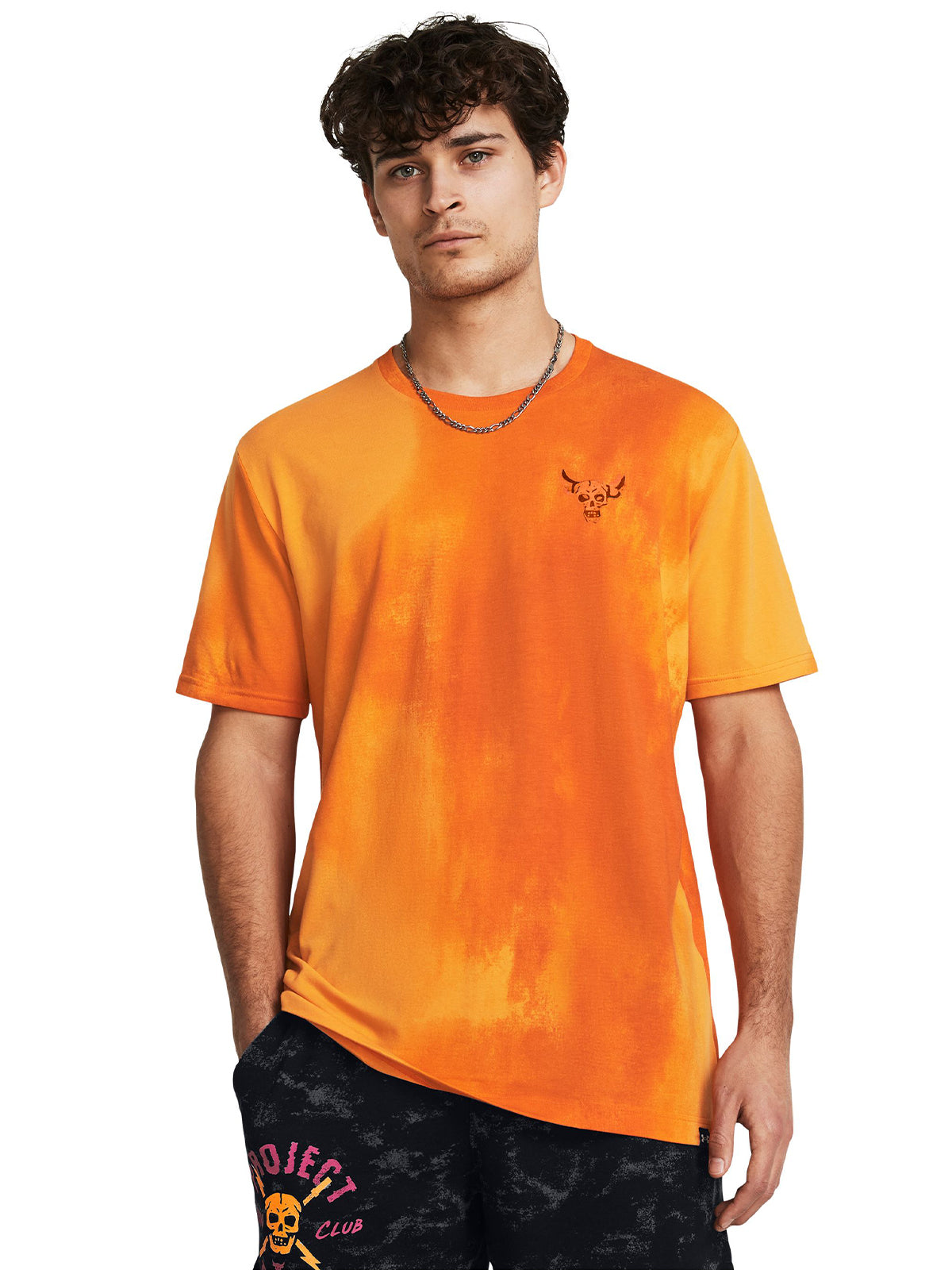 Polera manga corta Project Rock Sun Wash para hombre