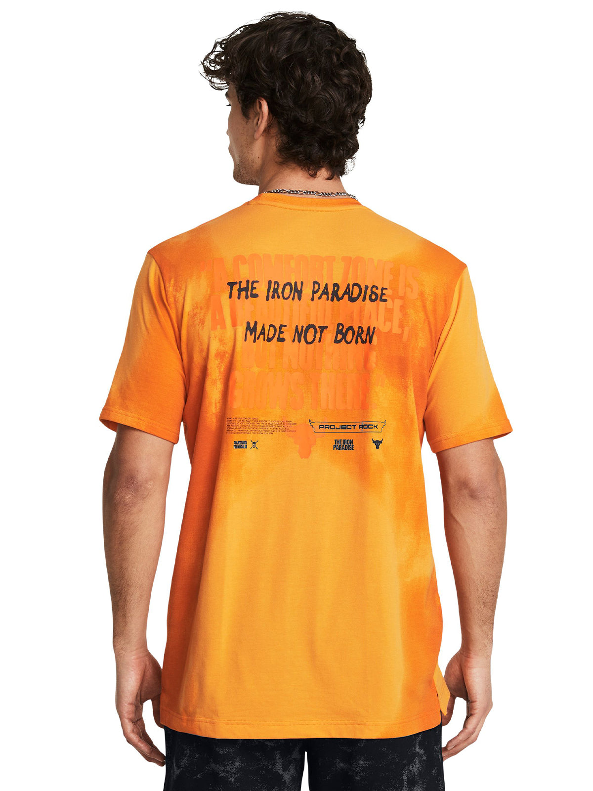 Polera manga corta Project Rock Sun Wash para hombre