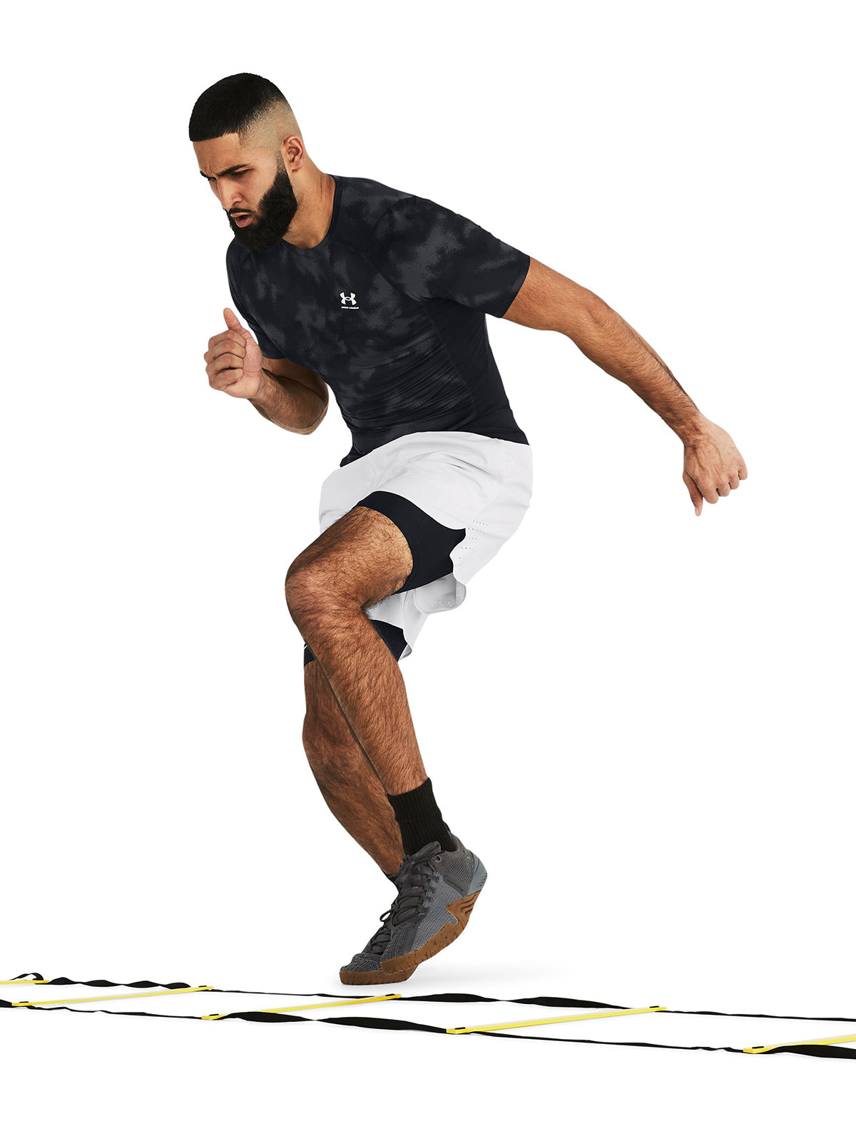 Polera manga corta UA HeatGear® para hombre