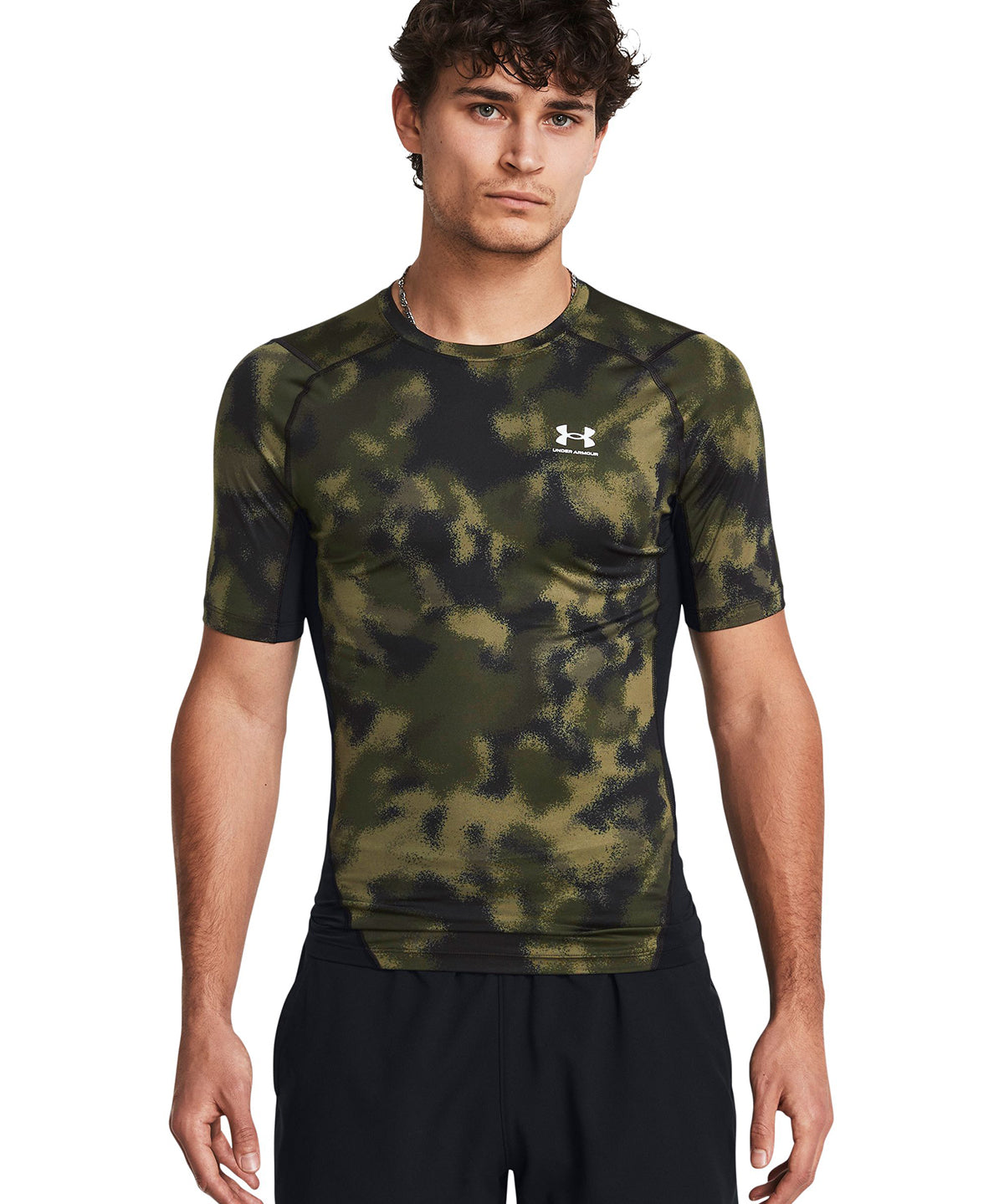 Polera manga corta UA HeatGear® para hombre