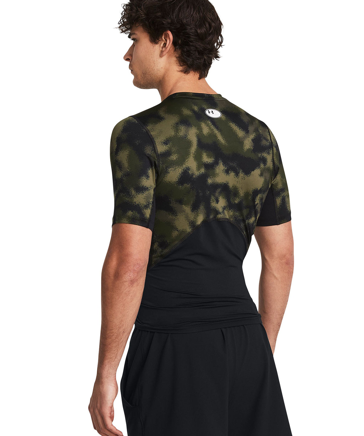 Polera manga corta UA HeatGear® para hombre