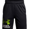 Short de entrenamiento para niño Tech Logo negro Under Armour