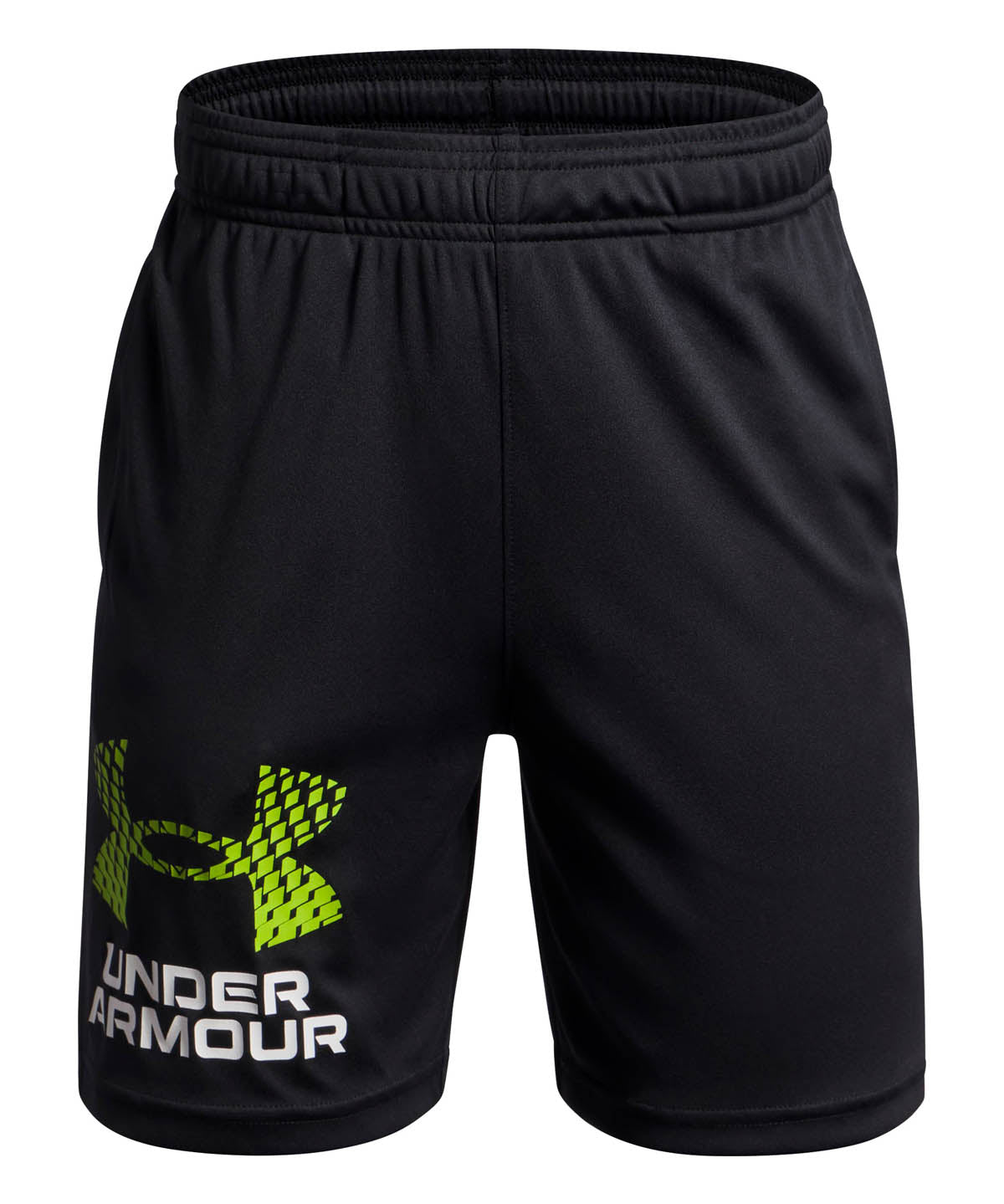 Short de entrenamiento para niño Tech Logo negro Under Armour