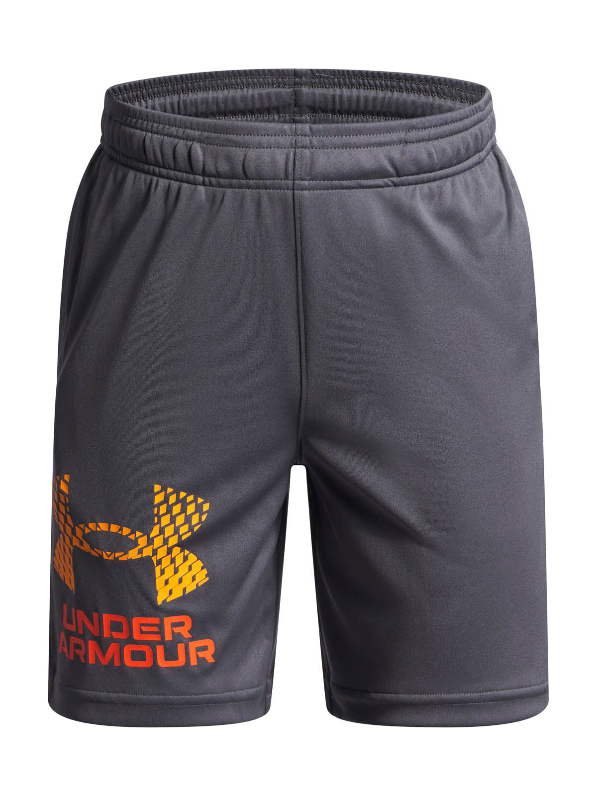 Short de entrenamiento para niño Tech Logo gris Under Armour