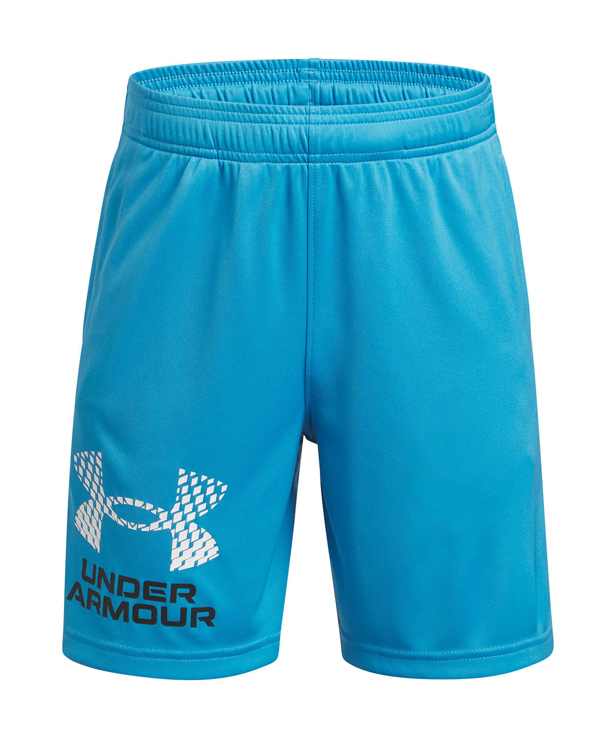 Shorts Under Armour tech logo azul para niños