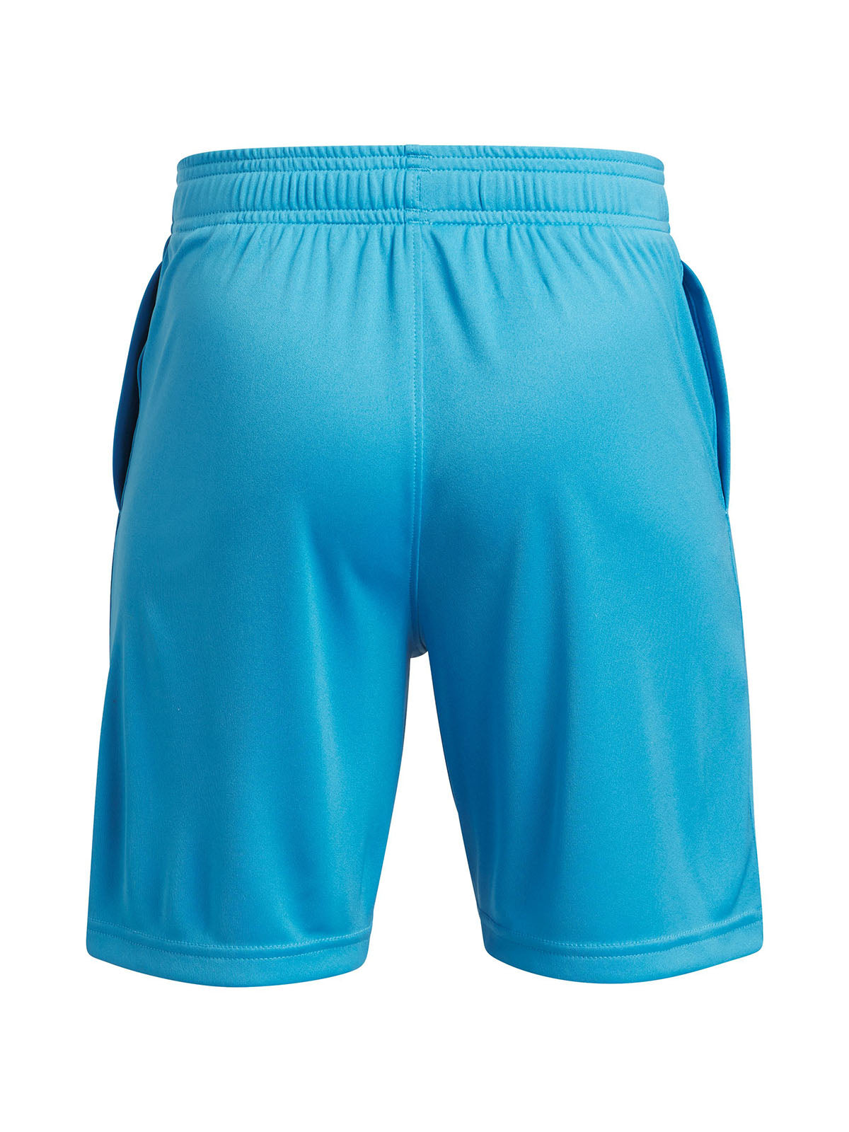 Shorts Under Armour tech logo azul para niños