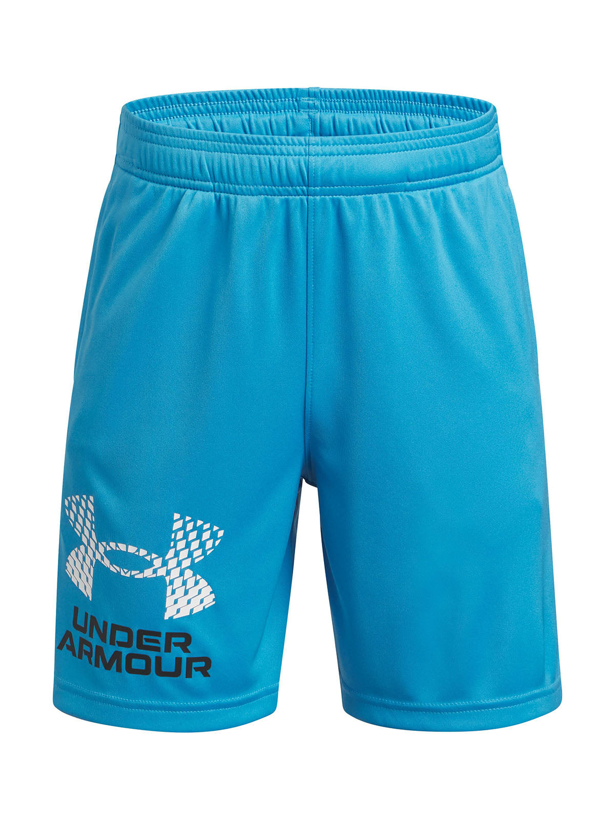 Shorts Under Armour tech logo azul para niños
