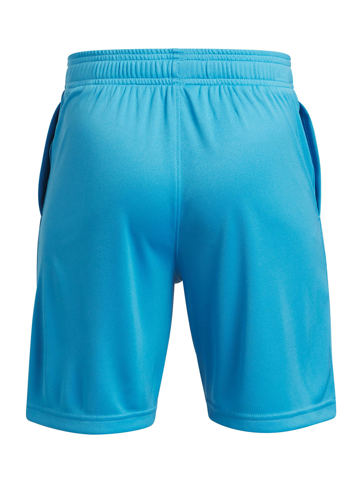 Shorts Under Armour tech logo azul para niños