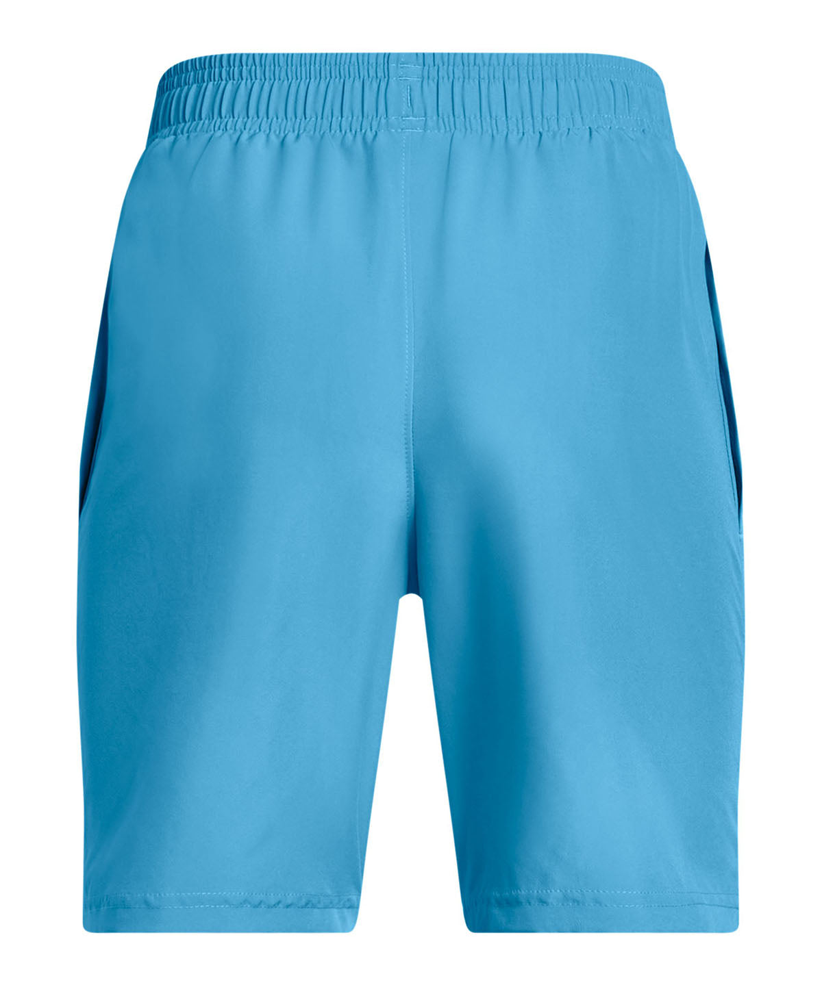 Shorts Under Armour tech woven wordmark azul para niños