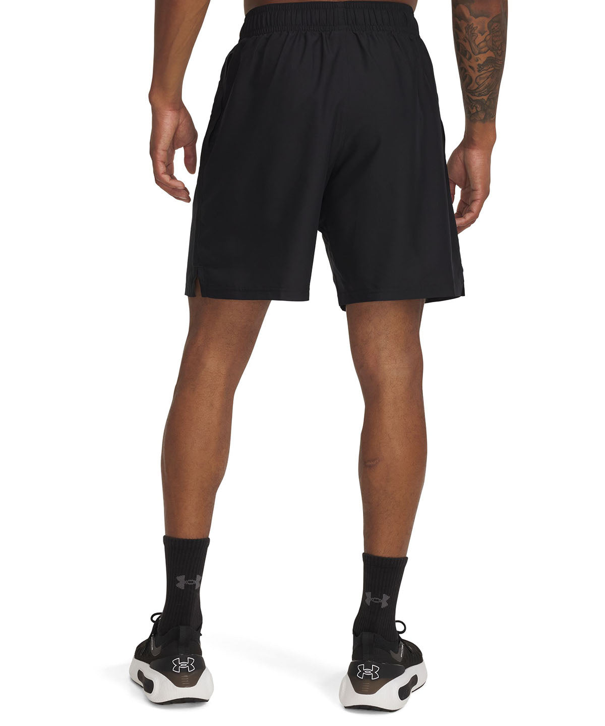 Shorts Under Armour tech woven wordmark negro para hombre