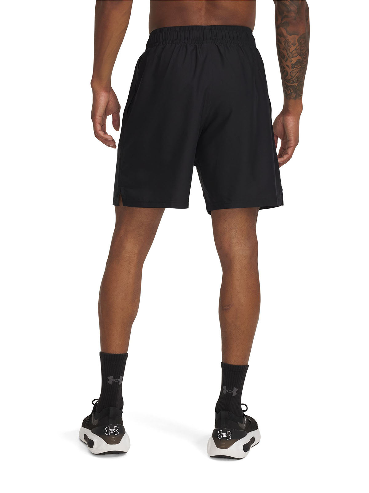 Shorts Under Armour tech woven wordmark negro para hombre