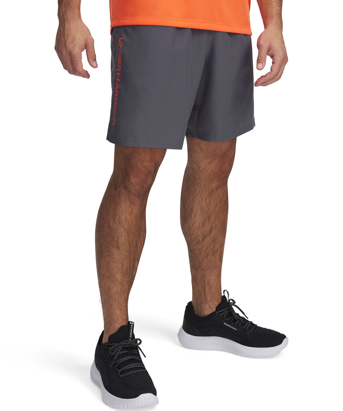 Shorts Under Armour tech woven wordmark gris para hombre