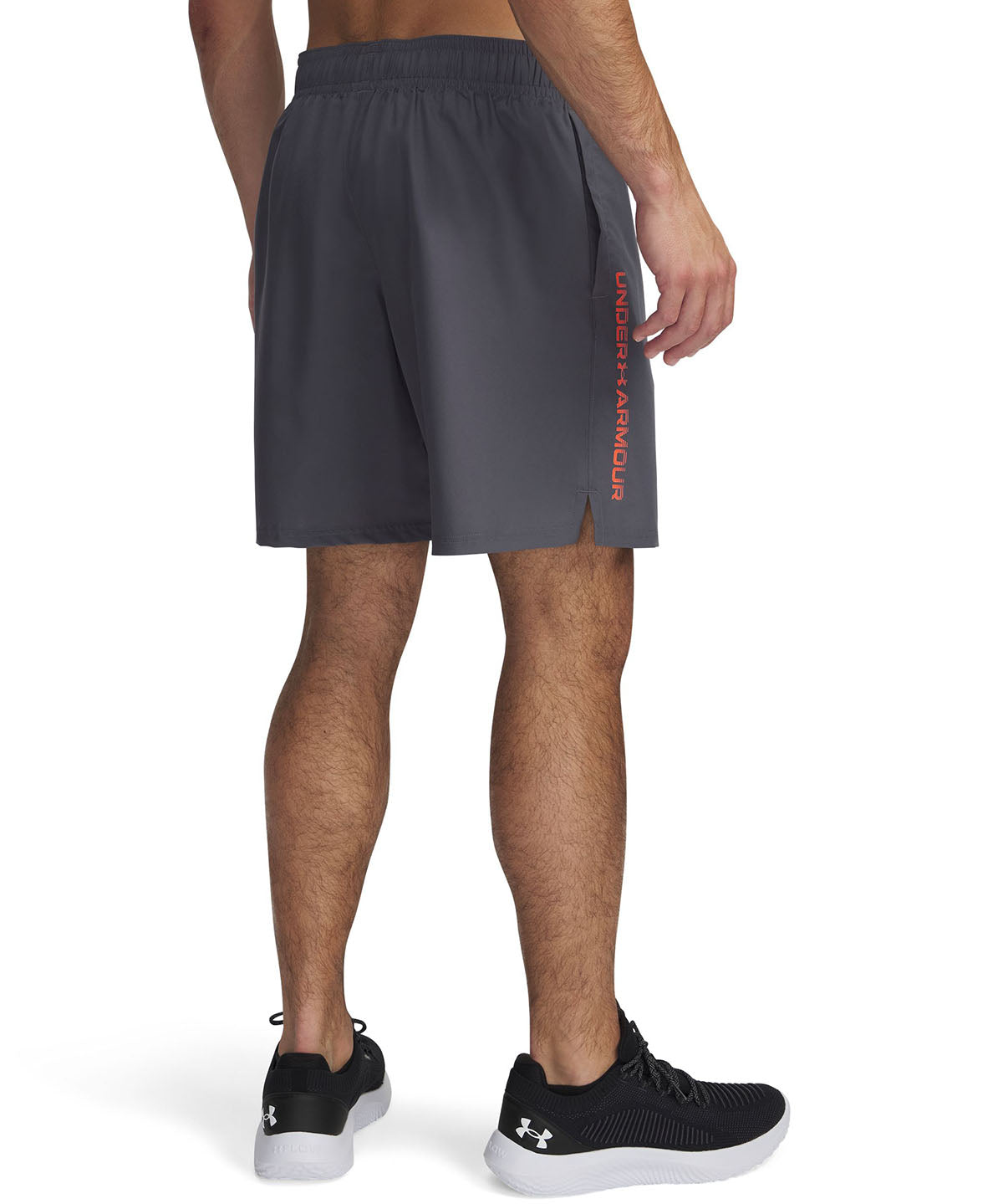 Shorts Under Armour tech woven wordmark gris para hombre