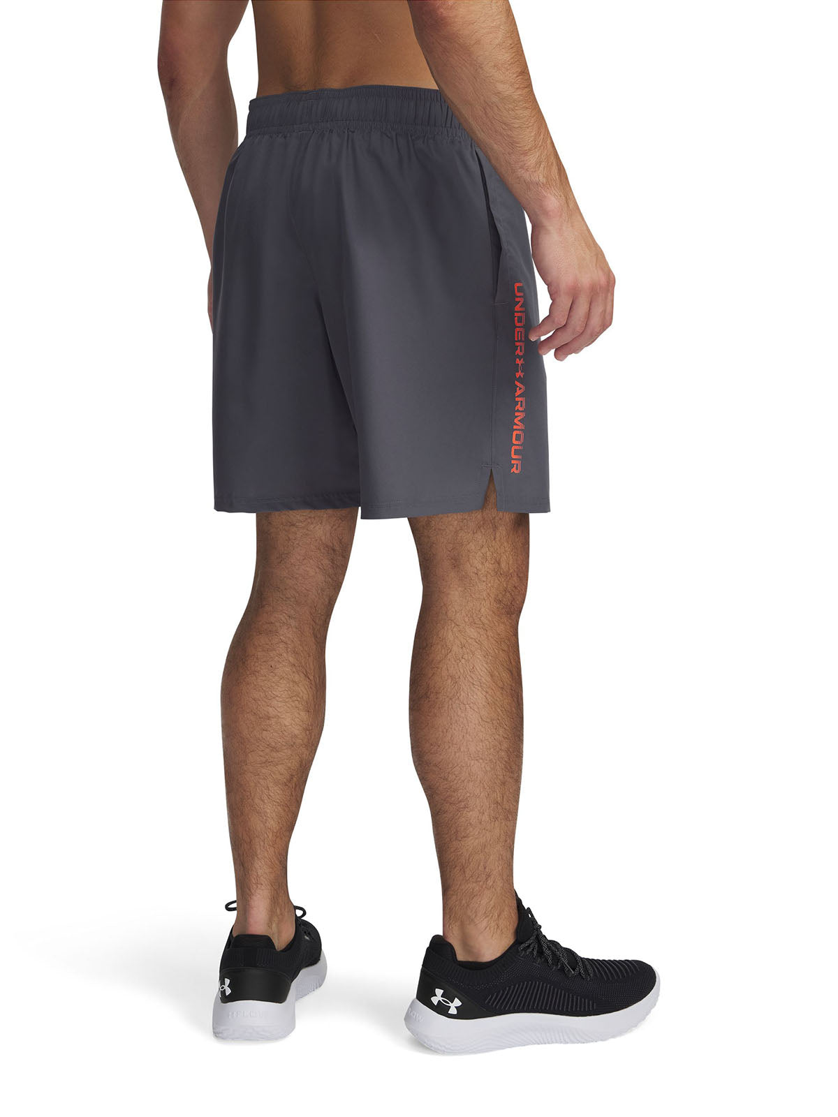 Shorts Under Armour tech woven wordmark gris para hombre