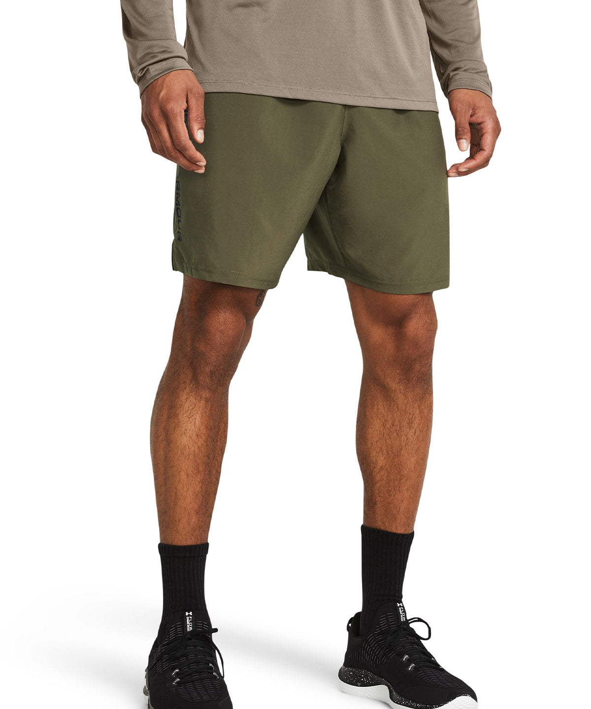 Shorts UA Woven Wordmark para hombre