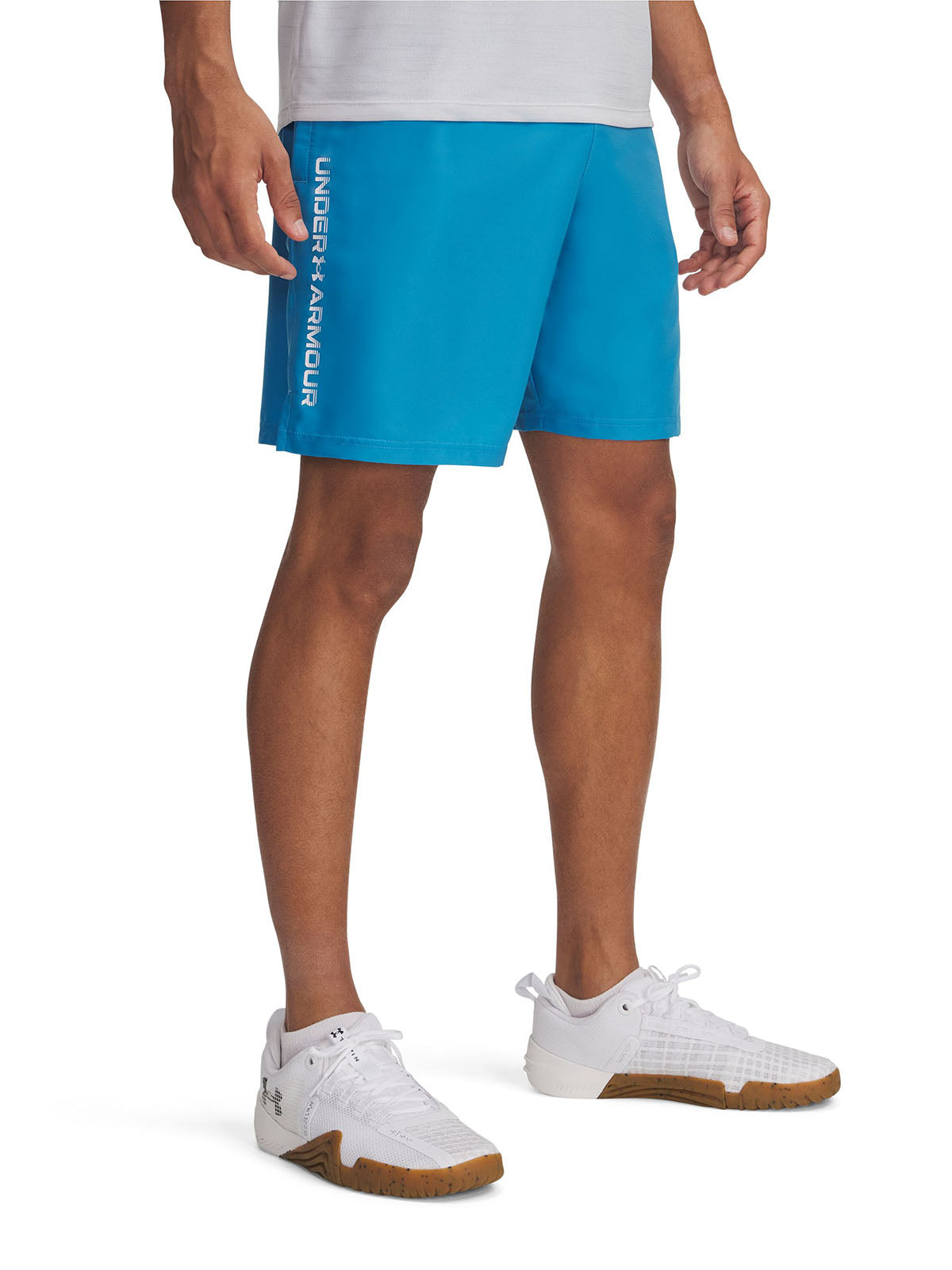 Shorts Under Armour tech woven azul para hombre