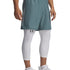 Short de entrenamiento para para hombre Tech Woven Wordmark Azul Under Armour