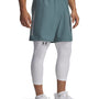 Short de entrenamiento para para hombre Tech Woven Wordmark Azul Under Armour